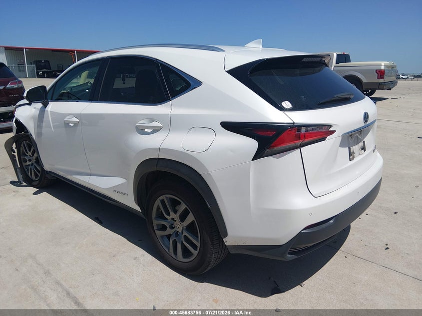 Vin: jtjbjrbz4g2039837, lot: 46182365, lexus nx 300h 20163