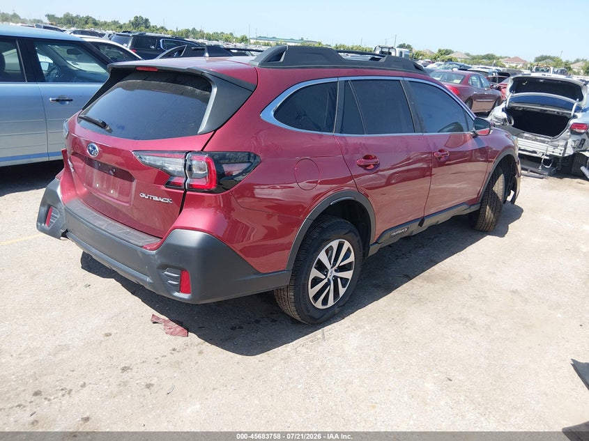 2020 Subaru Outback Premium VIN: 4S4BTACC8L3124463 Lot: 45683758