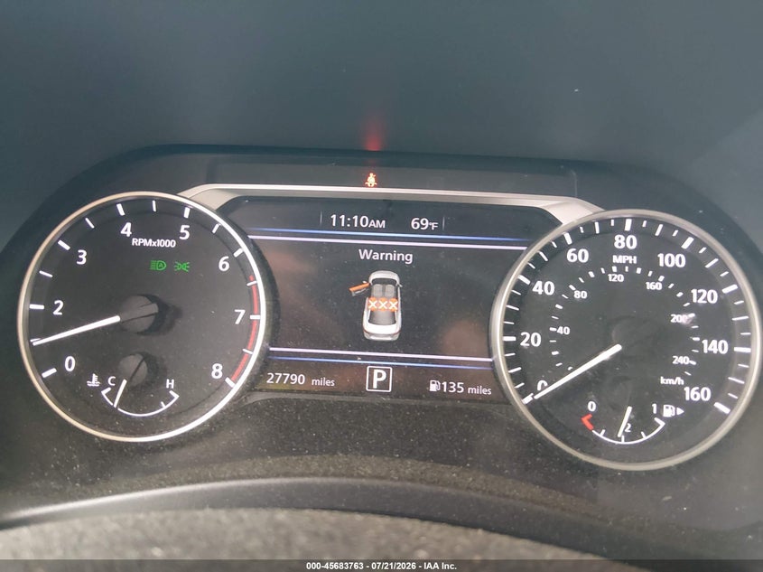 2025 Nissan Sentra Sv VIN: 3N1AB8CV1SY293097 Lot: 45683763