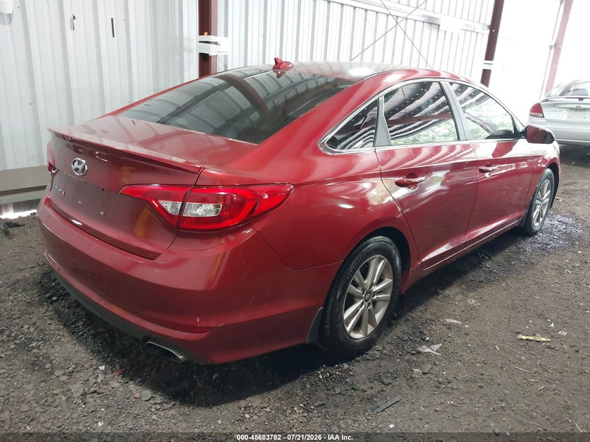 2016 Hyundai Sonata Se VIN: 5NPE24AF9GH334048 Lot: 45683782