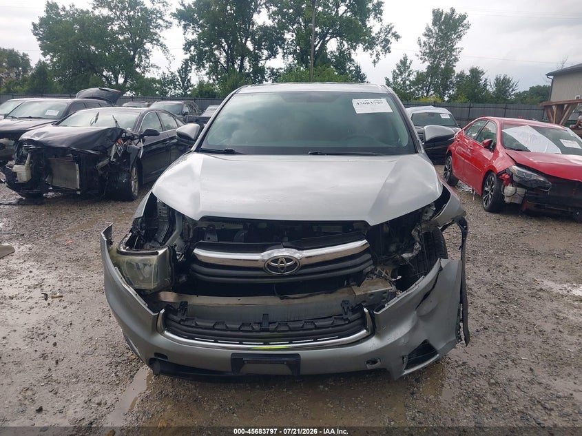 2015 Toyota Highlander Le Plus V6 VIN: 5TDZKRFH0FS091490 Lot: 45683797