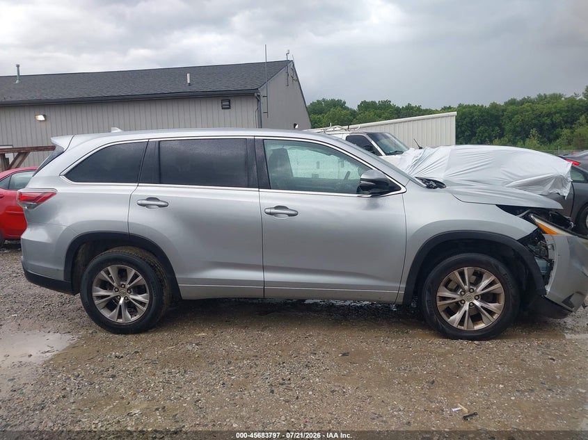 2015 Toyota Highlander Le Plus V6 VIN: 5TDZKRFH0FS091490 Lot: 45683797