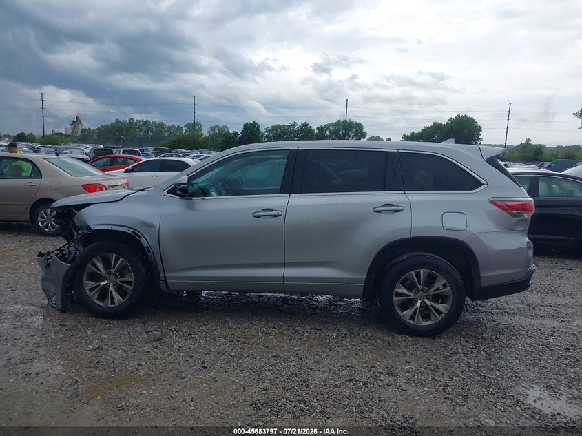 2015 Toyota Highlander Le Plus V6 VIN: 5TDZKRFH0FS091490 Lot: 45683797