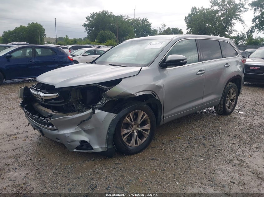 2015 Toyota Highlander Le Plus V6 VIN: 5TDZKRFH0FS091490 Lot: 45683797
