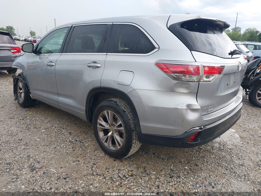 2015 Toyota Highlander Le Plus V6 VIN: 5TDZKRFH0FS091490 Lot: 45683797
