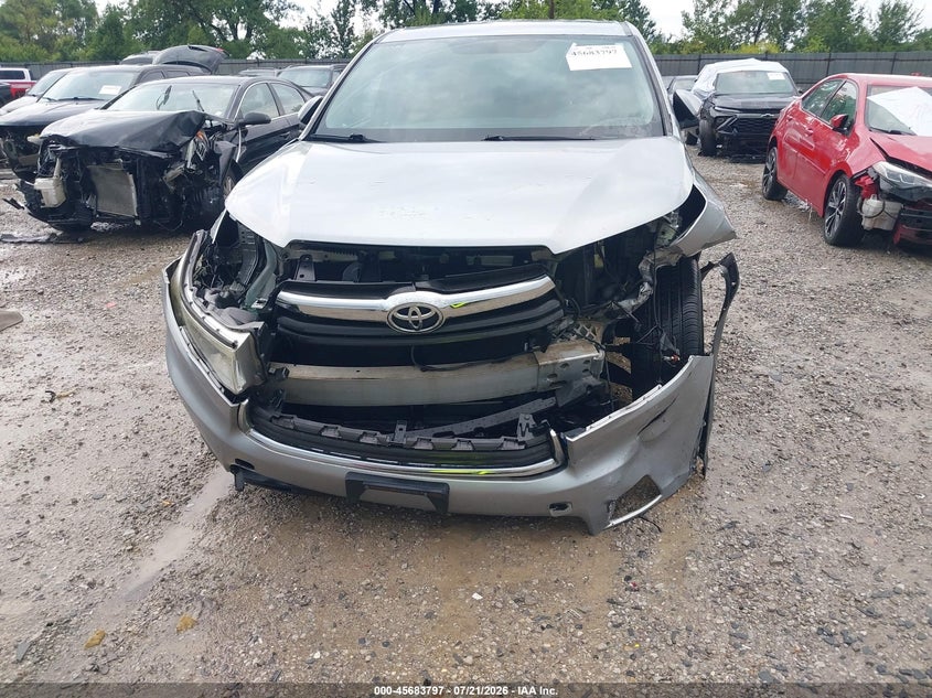 2015 Toyota Highlander Le Plus V6 VIN: 5TDZKRFH0FS091490 Lot: 45683797