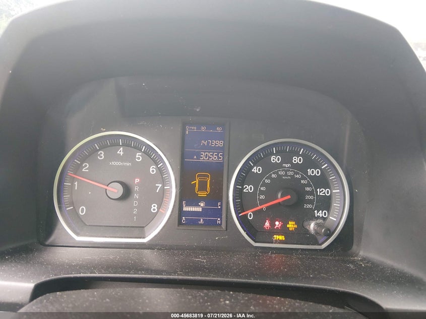 2011 Honda Cr-V Lx VIN: 5J6RE4H36BL015726 Lot: 45683819