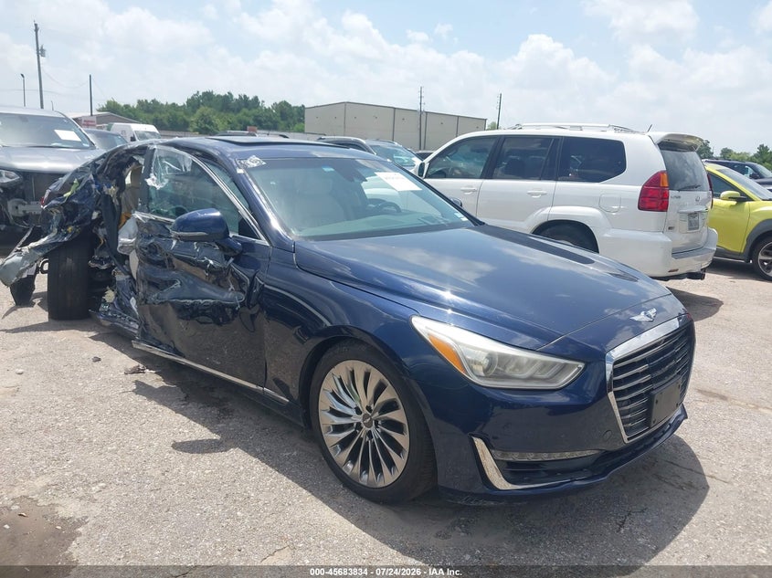 Vin: kmtf54jh0ku059151, lot: 46182442, genesis g90 5.0 ultimate 2019 img_1