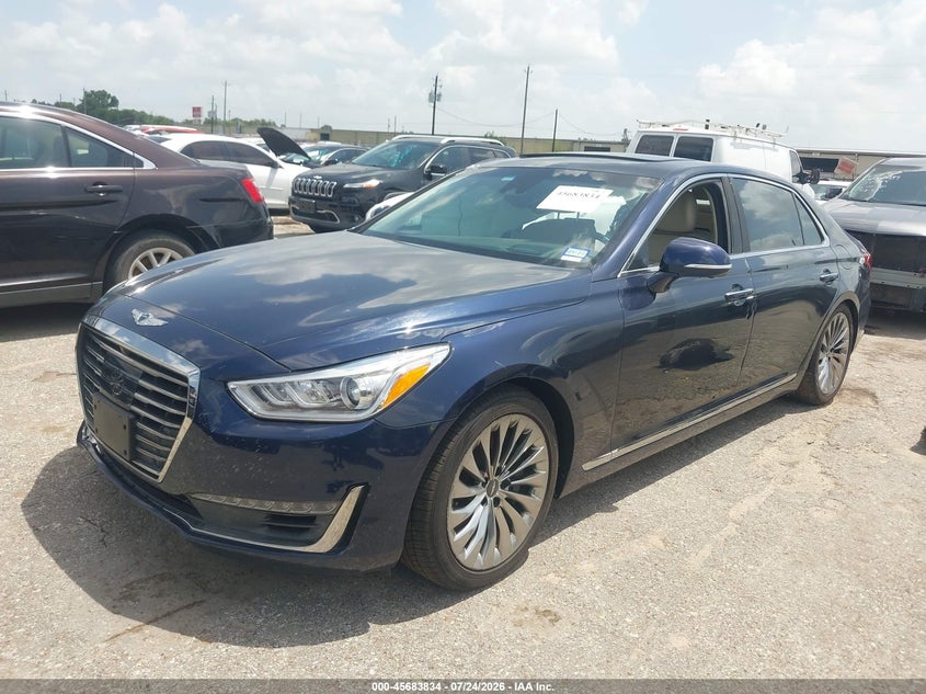 Vin: kmtf54jh0ku059151, lot: 46182442, genesis g90 5.0 ultimate 20192