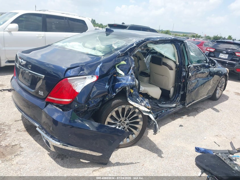 Vin: kmtf54jh0ku059151, lot: 46182442, genesis g90 5.0 ultimate 20194