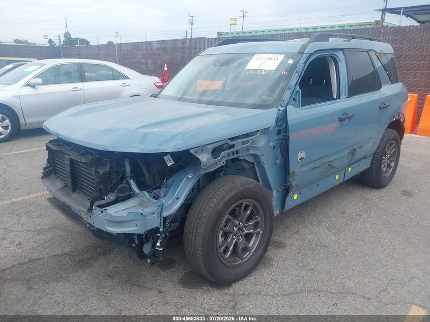 2023 FORD BRONCO SPORT auction photo 2
