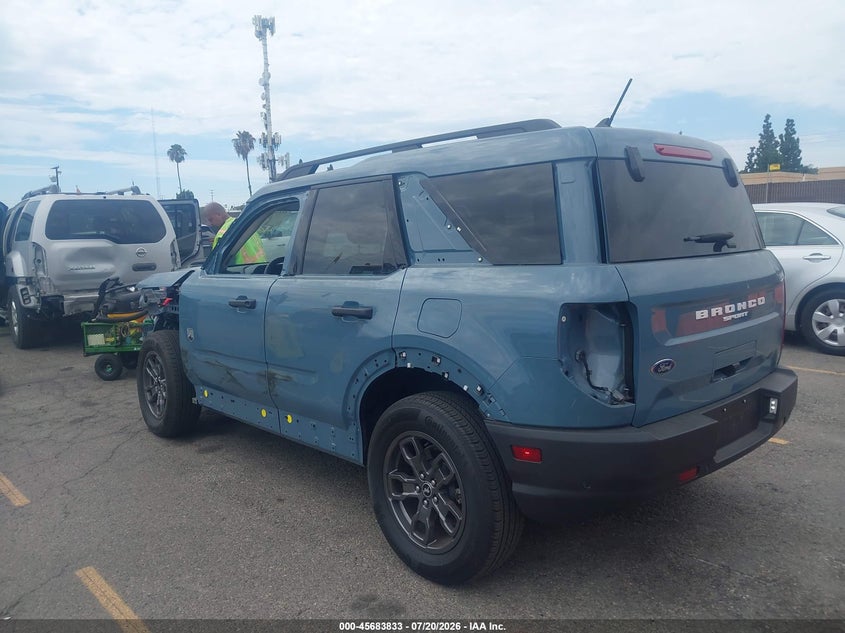 2023 FORD BRONCO SPORT auction photo 3