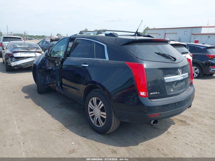 Vin: 3gyfnee32es519623, lot: 46182449, cadillac srx luxury collection 20143