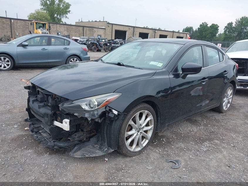 Vin: jm1bm1w34e1106568, lot: 46182467, mazda mazda3 s grand touring 20142