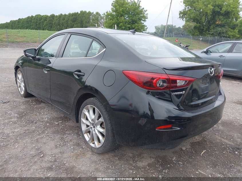 Vin: jm1bm1w34e1106568, lot: 46182467, mazda mazda3 s grand touring 20143