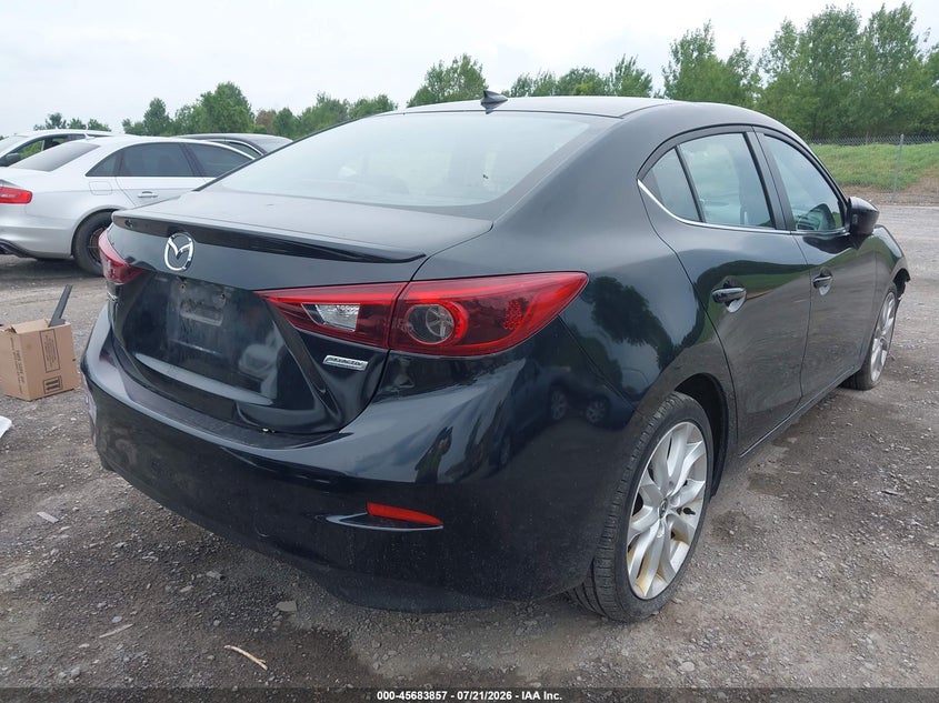 Vin: jm1bm1w34e1106568, lot: 46182467, mazda mazda3 s grand touring 20144