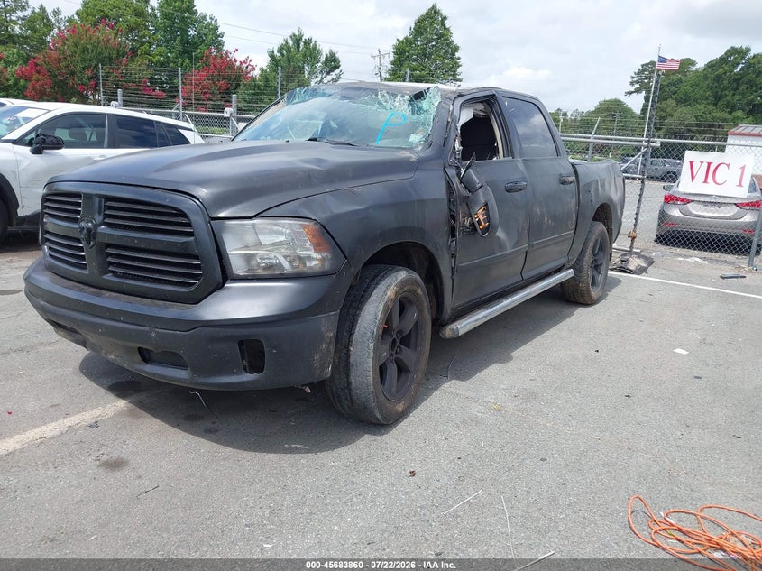 Vin: 1c6rr7lt3es217024, lot: 46182469, ram 1500 big horn 20142