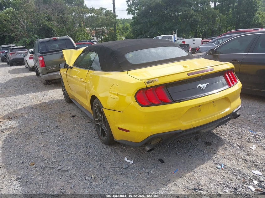 2018 FORD MUSTANG auction photo 3