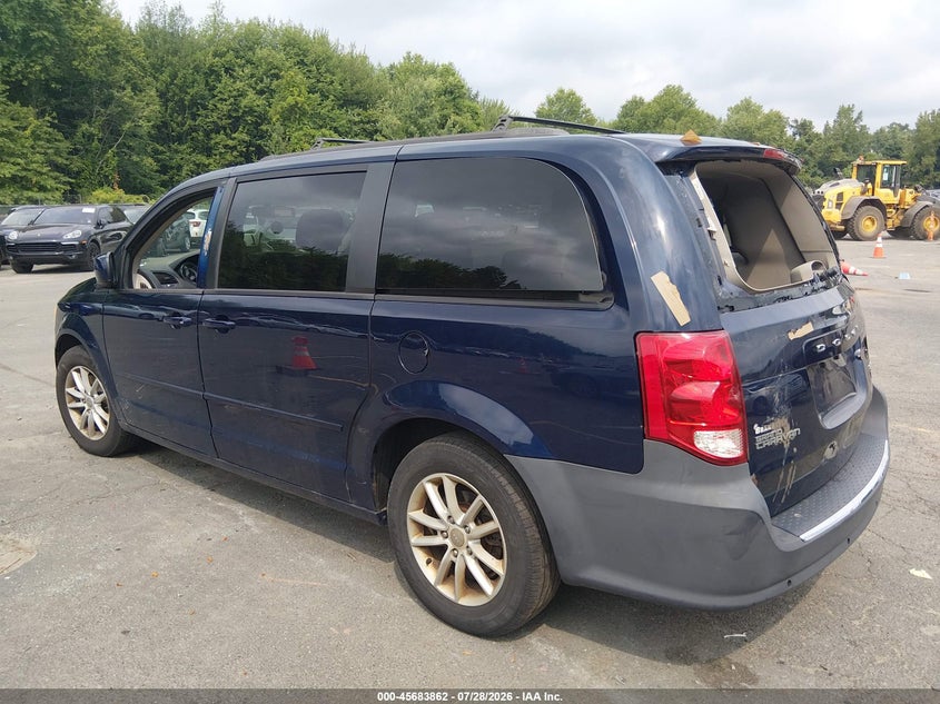 Vin: 2c4rdgcgxer391216, lot: 46182471, dodge grand caravan sxt 20143