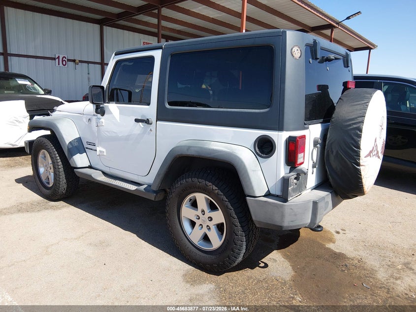 2012 JEEP WRANGLER auction photo 3