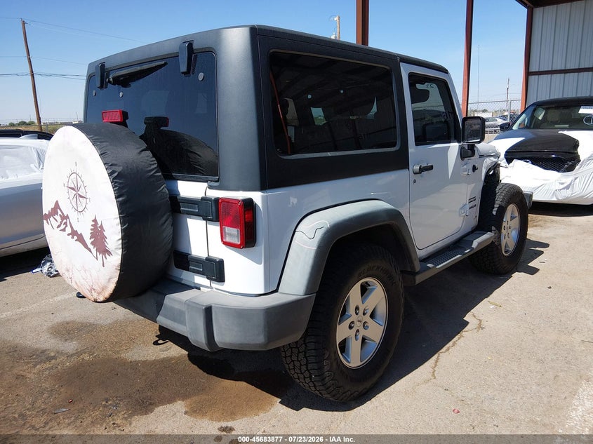 2012 JEEP WRANGLER auction photo 4