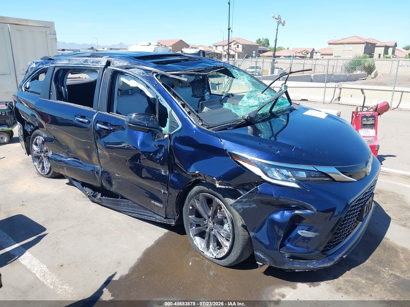 2021 Toyota Sienna Xse VIN 5TDDRKEC6MS029463