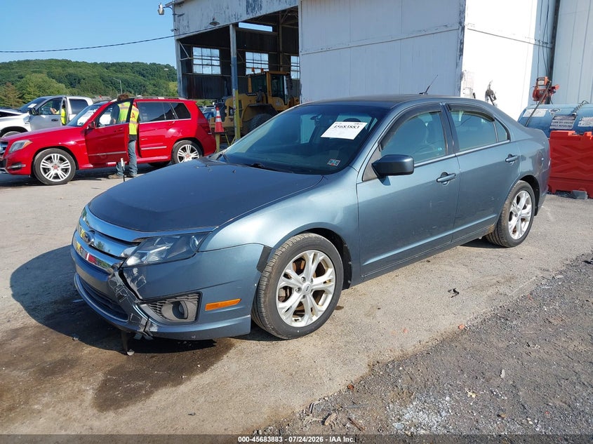Vin: 3fahp0ha4cr374472, lot: 46182492, ford fusion se 20122