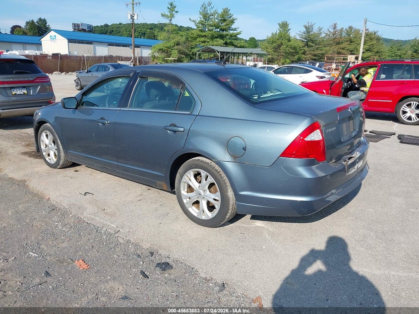 Vin: 3fahp0ha4cr374472, lot: 46182492, ford fusion se 20123