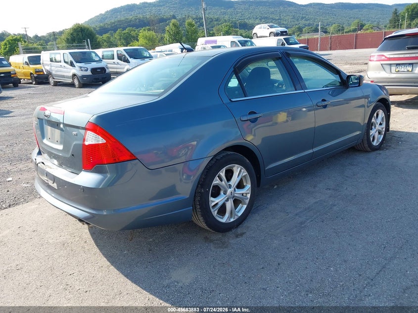 Vin: 3fahp0ha4cr374472, lot: 46182492, ford fusion se 20124
