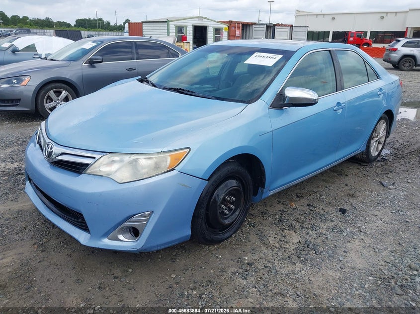 2012 Toyota Camry, Right Front, IAAI, VIN 4T1BF1FK6CU595371 — photo 2