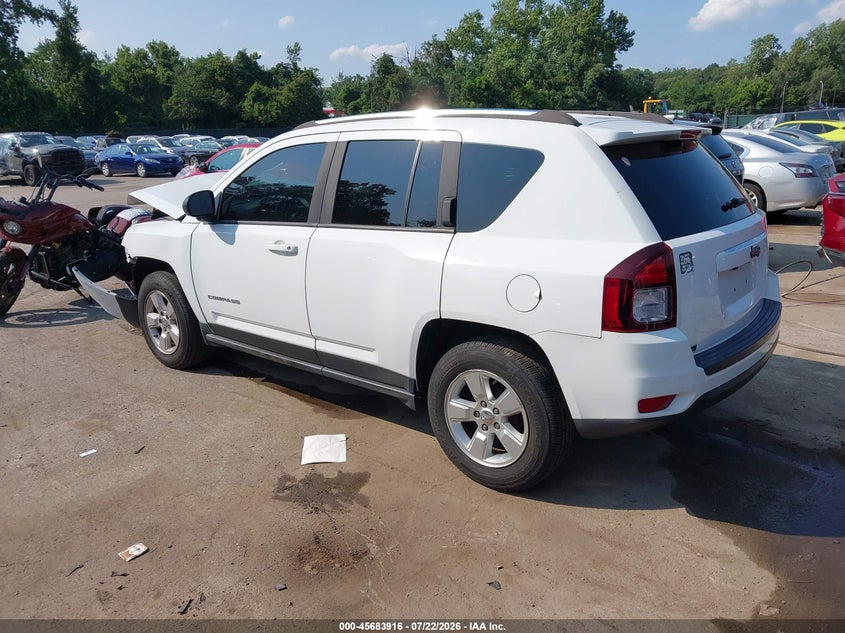 Vin: 1c4njcbaxed844735, lot: 46182525, jeep compass sport 20143