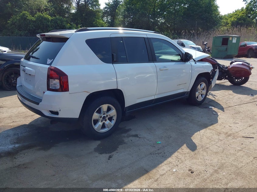 Vin: 1c4njcbaxed844735, lot: 46182525, jeep compass sport 20144