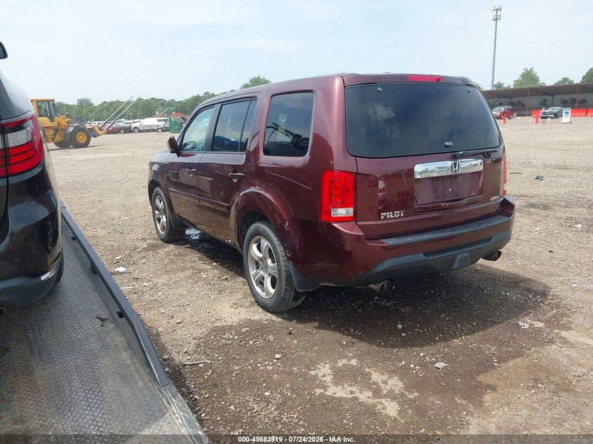 Vin: 5fnyf4h57cb052241, lot: 46182528, honda pilot ex-l 20123