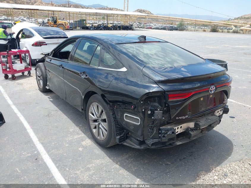 Vin: jtdaaaaa8ma003095, lot: 46182542, toyota mirai xle 20213