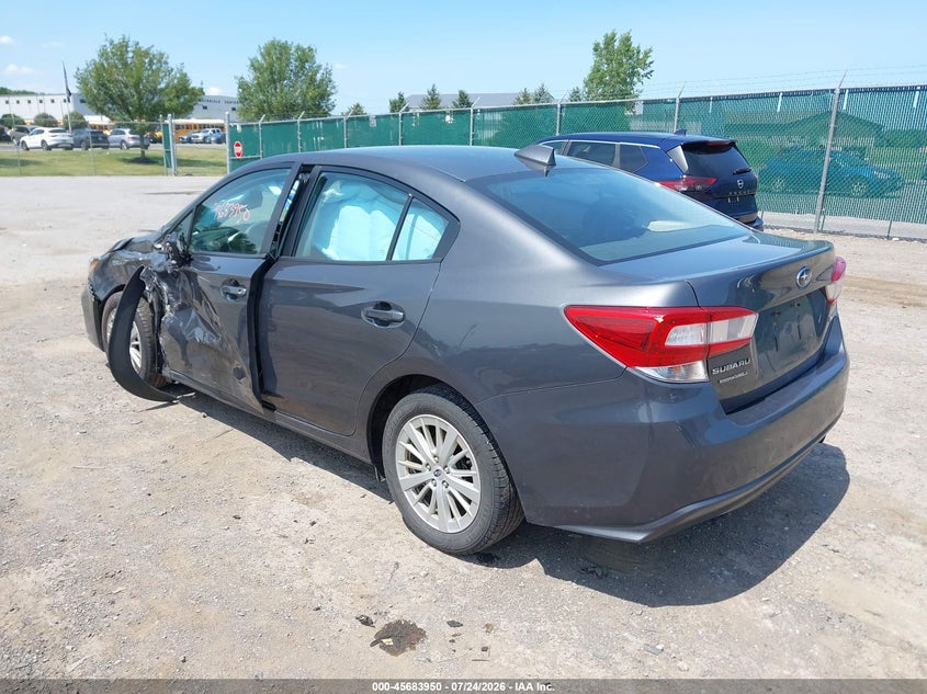 Vin: 4s3gkad61j3617081, lot: 46182559, subaru impreza 2.0i premium 20183