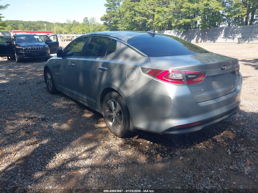 Vin: knagm4ad0f5082493, lot: 46182566, kia optima hybrid 20153