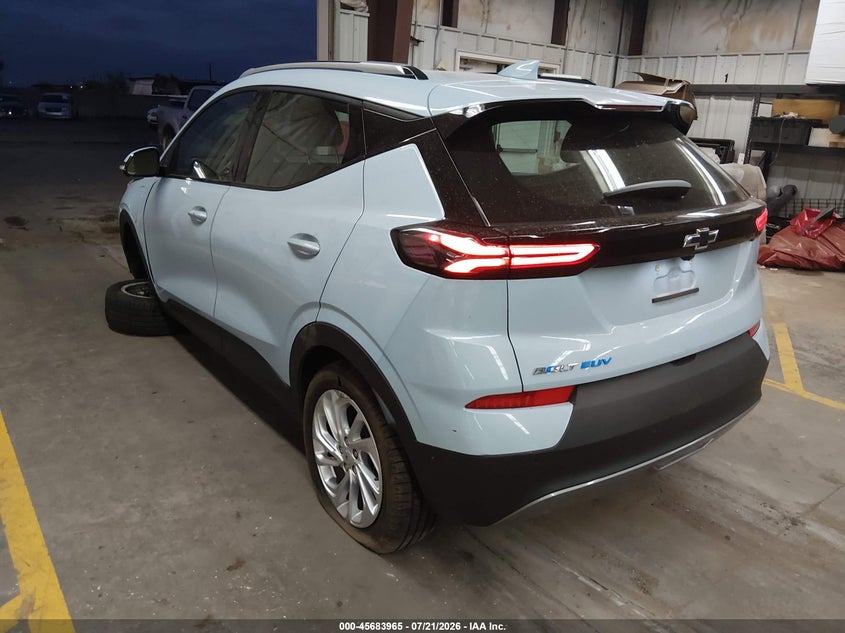 Vin: 1g1fy6s02p4141005, lot: 46182573, chevrolet bolt euv fwd lt 20233