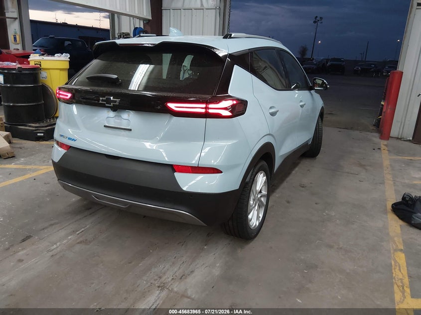 Vin: 1g1fy6s02p4141005, lot: 46182573, chevrolet bolt euv fwd lt 20234