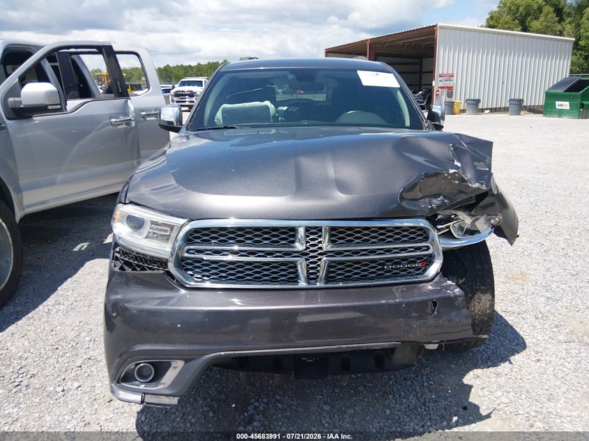 2016 Dodge Durango Sxt VIN: 1C4RDHAG7GC483968 Lot: 45683991