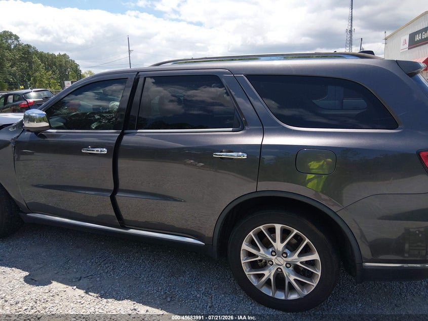 2016 Dodge Durango Sxt VIN: 1C4RDHAG7GC483968 Lot: 45683991