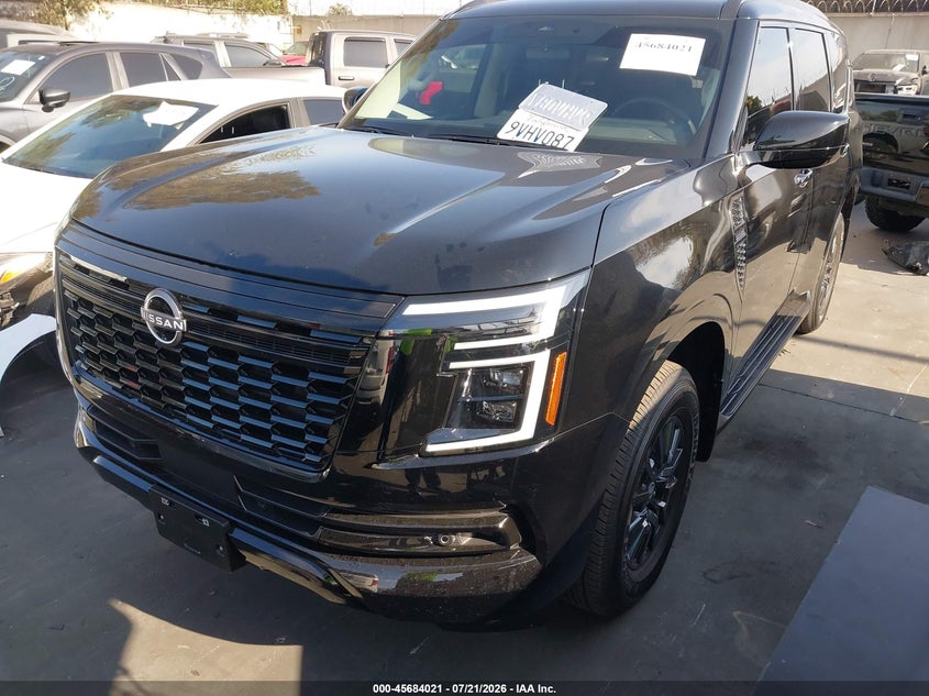 Vin: jn8ay3ae5s9404925, lot: 46182630, nissan armada sv 4wd 20252