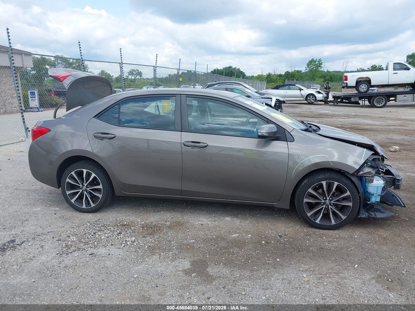 2017 Toyota Corolla Se VIN: 2T1BURHE9HC756106 Lot: 45684039