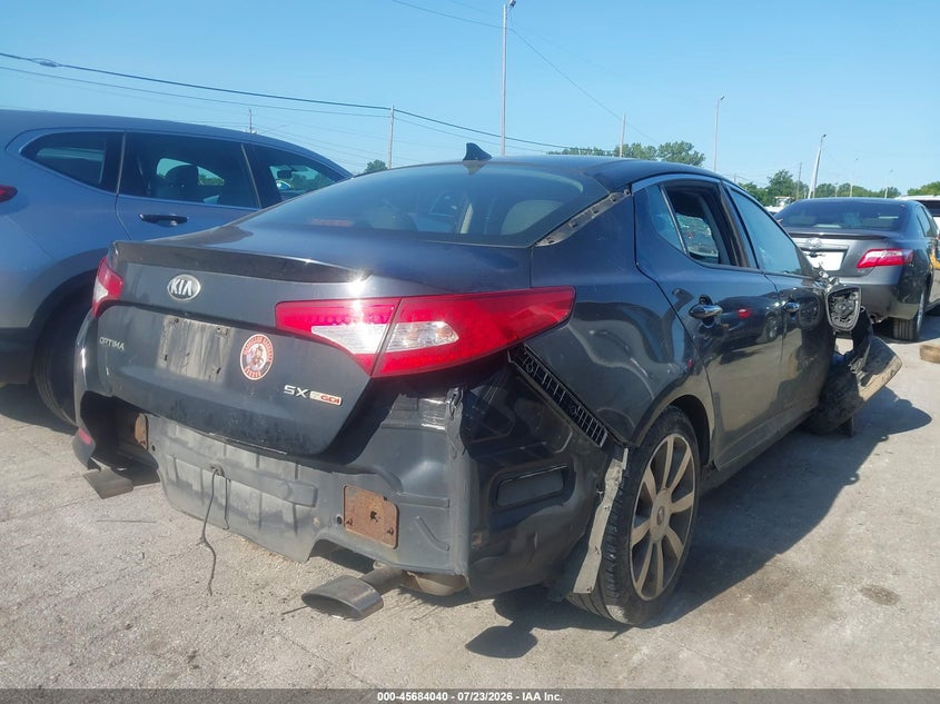 Vin: 5xxgr4a60dg247165, lot: 46182649, kia optima sx 20134
