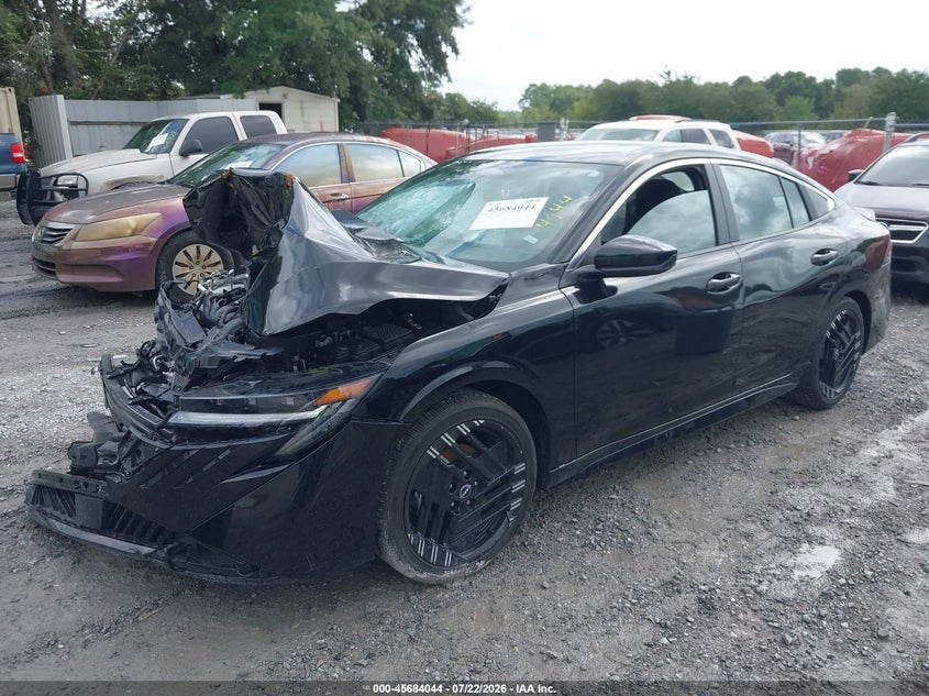 2026 Nissan Sentra, Front End, IAAI, VIN 3N1AB9DVXTY253977 — photo 2