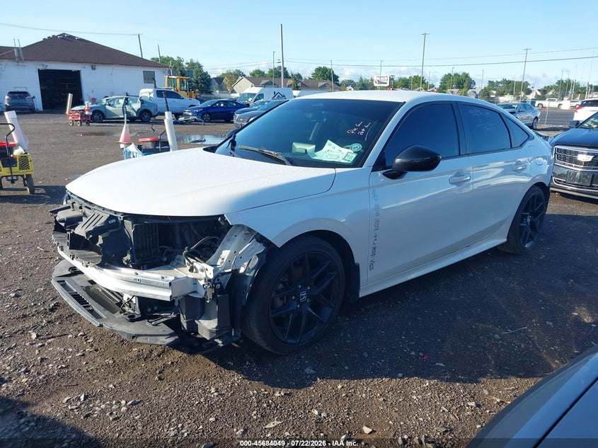 2025 Honda Civic, Front End, IAAI, VIN 2HGFE2F52SH507296 — photo 2