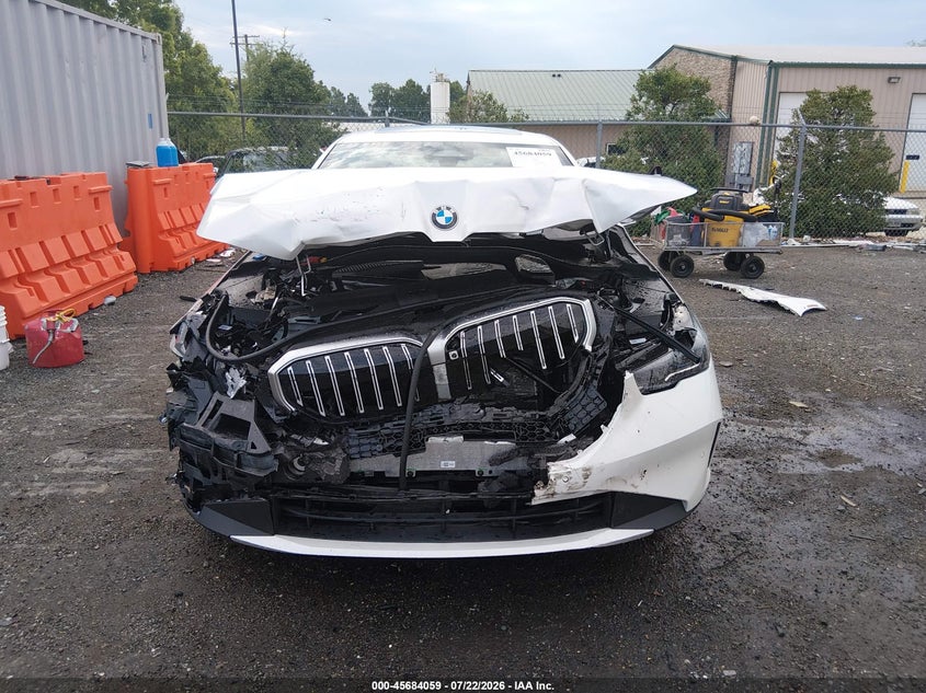 BMW 530I 2025 VIN WBA53FJ03SCU27959