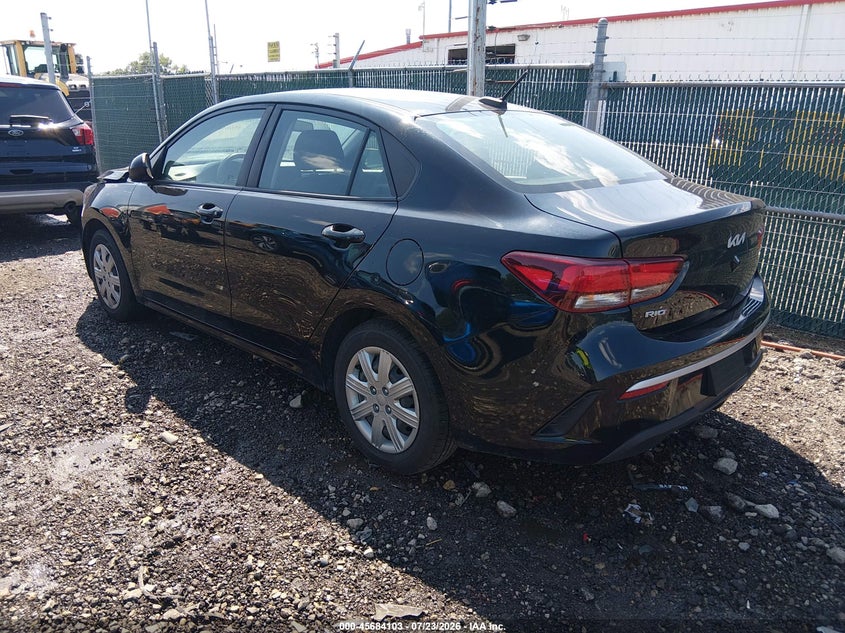 Vin: 3kpa24ad8pe546540, lot: 46182712, kia rio s 20233