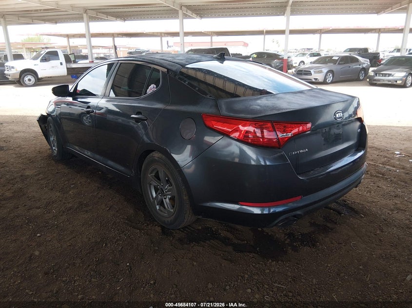 Vin: knagm4a70b5128294, lot: 46182716, kia optima lx 20113
