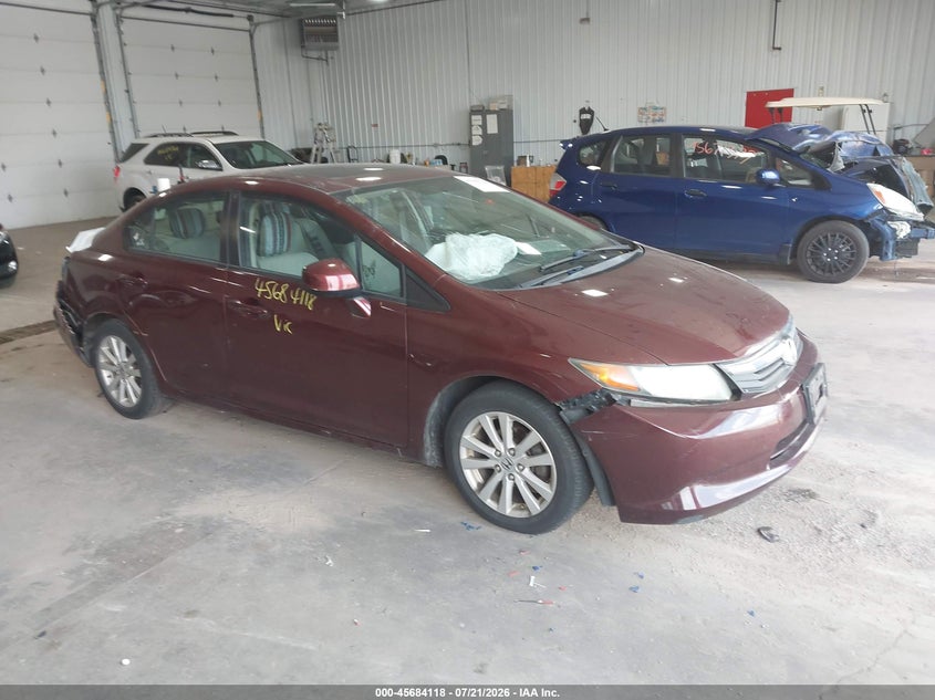 2012 HONDA CIVIC auction photo 1