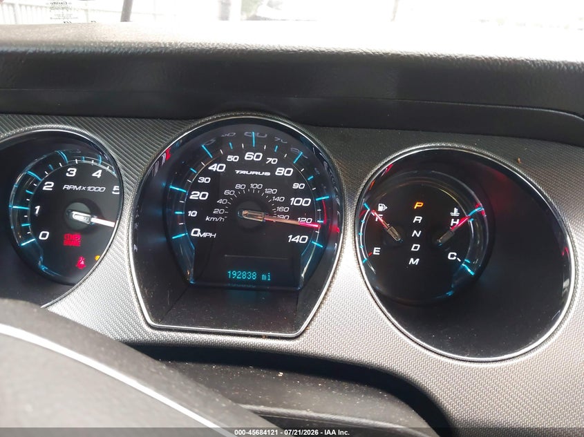 2012 Ford Taurus Sho VIN: 1FAHP2KT9CG138140 Lot: 45684121